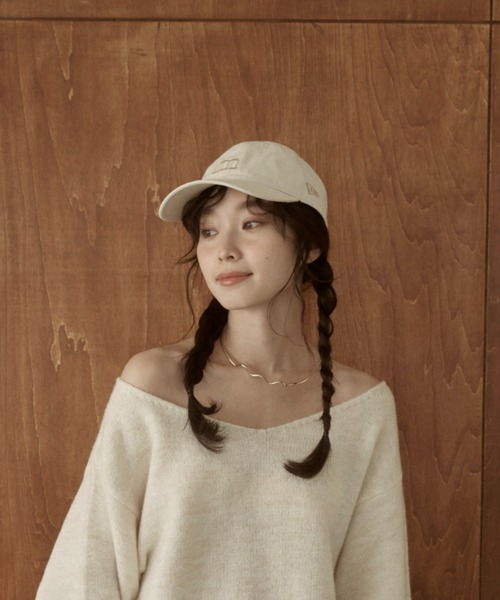 moi tytto（モイテュット）の「moi tytto × NEW ERA ロゴキャップ（キャップ・レディース・ベージュ/ナチュラル/その他・FREE）」の18枚目の写真