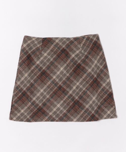 urge:(アージコロン )の「【URGE:】チェック ミニスカート(スカート・レディース・ブラック/ベージュ・SMALL/MEDIUM/LARGE)」の10枚目の写真