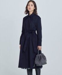 ライトトレンチ ステンカラーコート