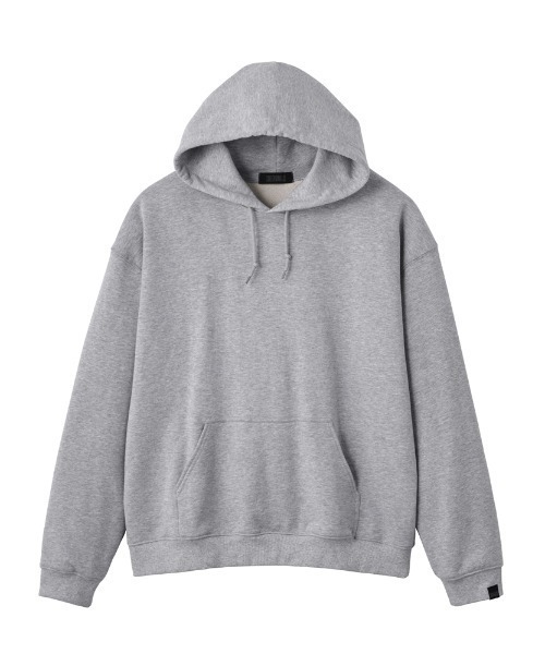 BODY WILD（ボディーワイルド）の「BODY WILD/ボディワイルド フーディー 綿100％ コットン裏毛（スウェット・メンズ・ブラック/杢グレー・MEDIUM/LARGE）」の15枚目の写真