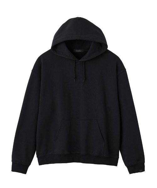 BODY WILD（ボディーワイルド）の「BODY WILD/ボディワイルド フーディー 綿100％ コットン裏毛（スウェット・メンズ・ブラック/杢グレー・MEDIUM/LARGE）」の5枚目の写真