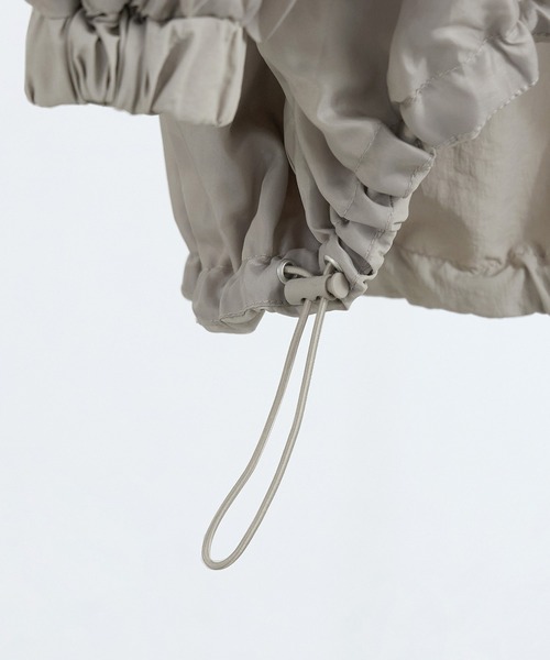 【セール】スタンドカラーモンスターパーカー ブルゾン ジャケット レディース コート テック（ナイロンジャケット）｜Fashion Letter（ファッションレター）