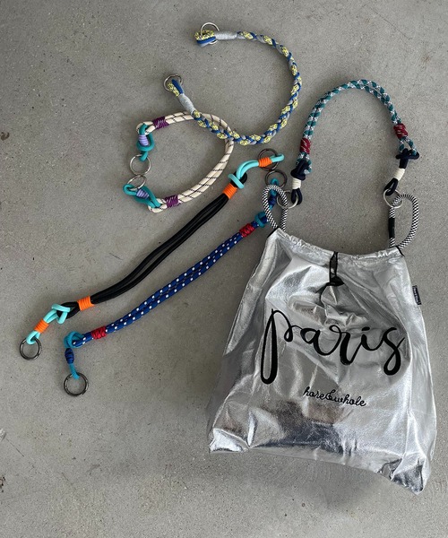 210nouve（トゥージュヌーブ）の「カラー コード ショルダー ストラップ（ショルダーバッグ・レディース・ホワイト/ブラック/イエロー/ブルー/グリーン/ピンク/ホワイト×ブラック・FREE）」の22枚目の写真