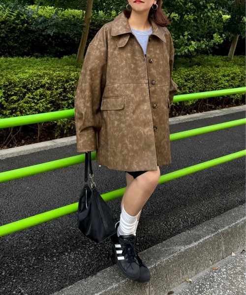 archives（アルシーヴ）の「【Ltd.】2WAY LEATHER JACKET（その他アウター・レディース・ブラック/ブラウン・MEDIUM）」の5枚目の写真