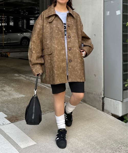 archives（アルシーヴ）の「【Ltd.】2WAY LEATHER JACKET（その他アウター・レディース・ブラック/ブラウン・MEDIUM）」の9枚目の写真