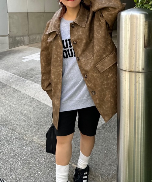 archives（アルシーヴ）の「【Ltd.】2WAY LEATHER JACKET（その他アウター・レディース・ブラック/ブラウン・MEDIUM）」の11枚目の写真