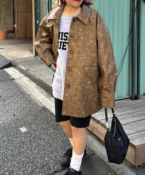 archives（アルシーヴ）の「【Ltd.】2WAY LEATHER JACKET（その他アウター・レディース・ブラック/ブラウン・MEDIUM）」の17枚目の写真