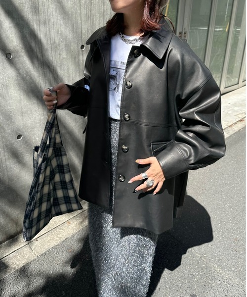 archives（アルシーヴ）の「【Ltd.】2WAY LEATHER JACKET（その他アウター・レディース・ブラック/ブラウン・MEDIUM）」の21枚目の写真