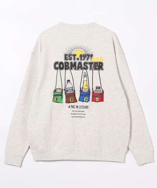 【セール】限定展開 COBMASTER/コブマスター CAN KOOZIE 裏毛スウェット / バックプリント / 427505（スウェット）｜FREAK'S STORE（フリークスストア）