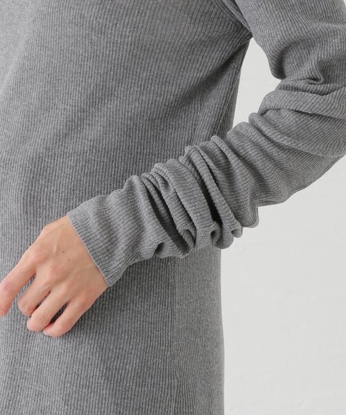 AP STUDIO（エーピーストゥディオ）の「シアータートルニット（ニット/セーター・レディース・チャコールグレー/ブラック・FREE）」の22枚目の写真