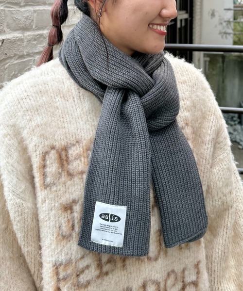 CIAOPANIC TYPY（チャオパニックティピー）の「【asis】ニットマフラー