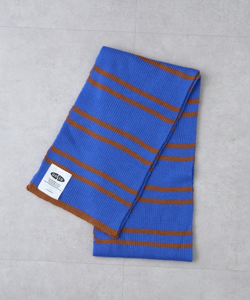 CIAOPANIC TYPY（チャオパニックティピー）の「【asis】ニットマフラー/WEB限定カラーあり（マフラー・メンズ・グレー/ブルー/グリーン/ブルー系その他/オレンジ・ONE SIZE）」の21枚目の写真