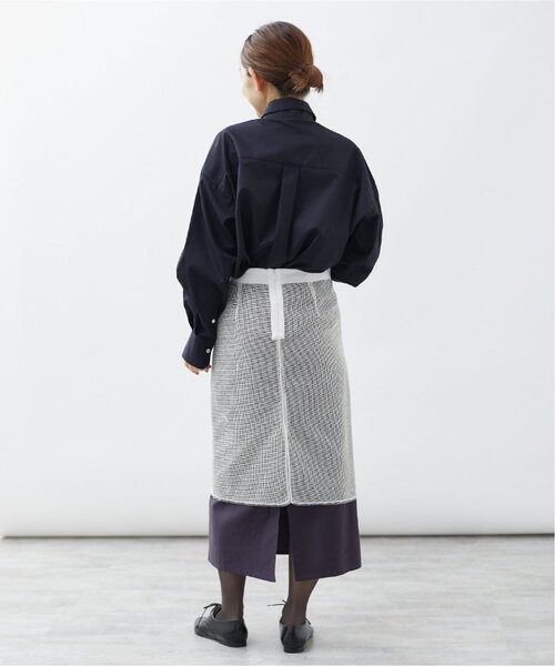 VERMEIL par iena(ヴェルメイユパーイエナ)の「SUPIMAコットンオーバーシャツ(シャツ/ブラウス・レディース・スカイブルー/ネイビー・FREE)」の15枚目の写真