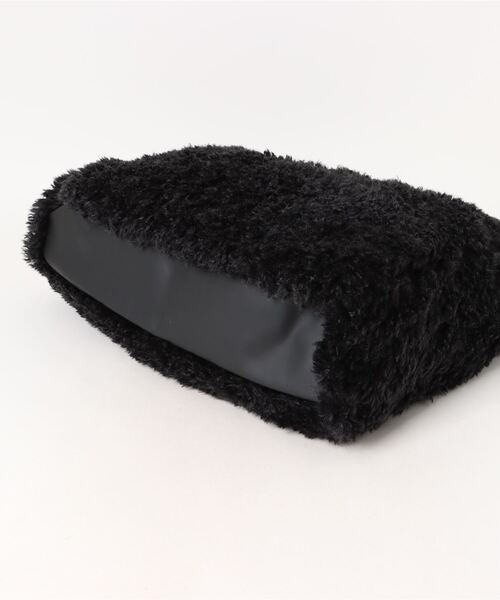 HELEN MOORE(ヘレンムーア)の「【HELEN MOORE/ヘレンムーア】フェイクファー トートバッグ マグネット(トートバッグ・レディース・ブラック・FREE)」の3枚目の写真