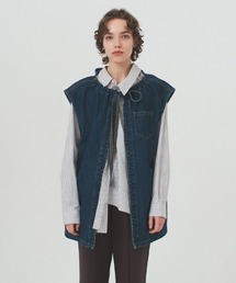【soduk】wave denim jacket
