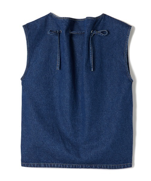 【セール】wave denim jacket（ブルゾン）｜soduk（スドーク）