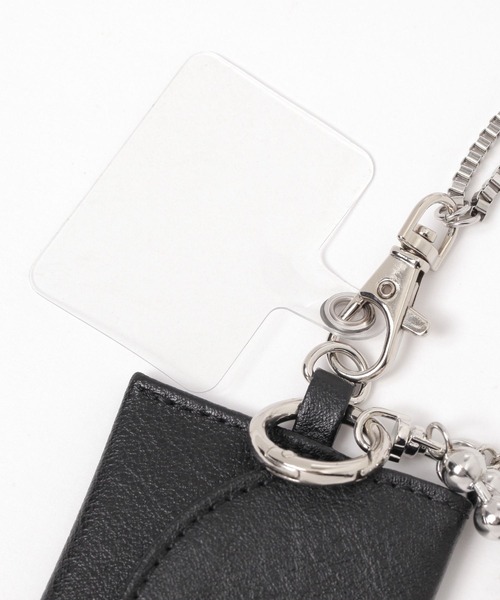 GLOBAL WORK（グローバルワーク）の「ケース付きスマホショルダー/160628（スマホグッズ・レディース・シルバー系2/ブラック系9/シルバー系1/ブラック系・ONE SIZE）」の11枚目の写真