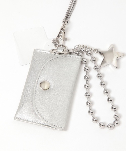 GLOBAL WORK（グローバルワーク）の「ケース付きスマホショルダー/160628（スマホグッズ・レディース・シルバー系2/ブラック系9/シルバー系1/ブラック系・ONE SIZE）」の17枚目の写真