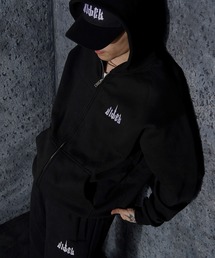 【RIPPER】クラウン フルジップパーカー【セットアップ可能】 / Crown full-zip hoodie