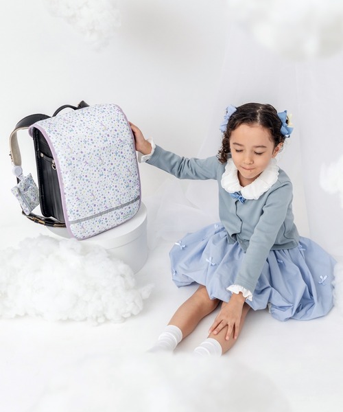 panpantutu（パンパンチュチュ）の「【シナモロール/マイメロディ/リボン】撥水ランドセルカバー（ランドセル・キッズ・ピンク系その他/ホワイト×ブルー/ライトブルー・FREE）」の6枚目の写真