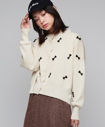 Narcissus | 【Narcissus】リボンカーディガン(カーディガン/ボレロ)