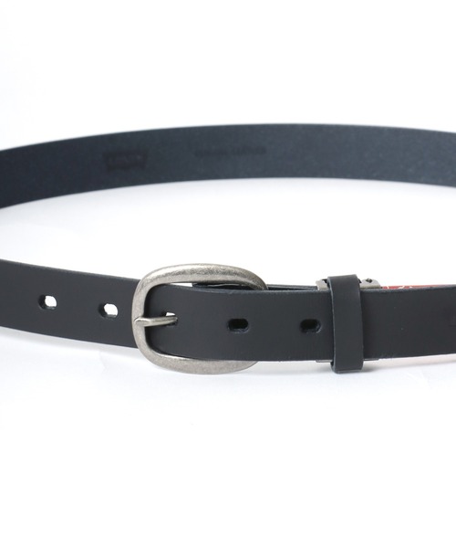 セール】Levi's/リーバイス 25mm 本革 オーバルバックルレザー