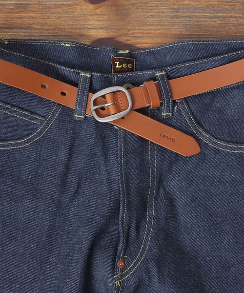 【未使用】19/20 UDラス・パルマス ♯28 ペドリ【Lサイズ】 セール】Levi's/リーバイス 25mm 本革 オーバルバックルレザー