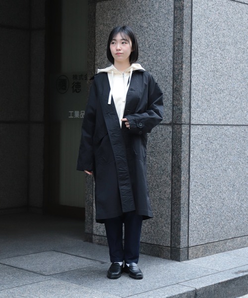 D.M.G.（ドミンゴ）の「[D.M.G / ディーエムジー] ハイストレッチデニム レグレットベーカーパンツ（デニムパンツ・レディース・ワンウォッシュ・SS/S/M/L）」の5枚目の写真