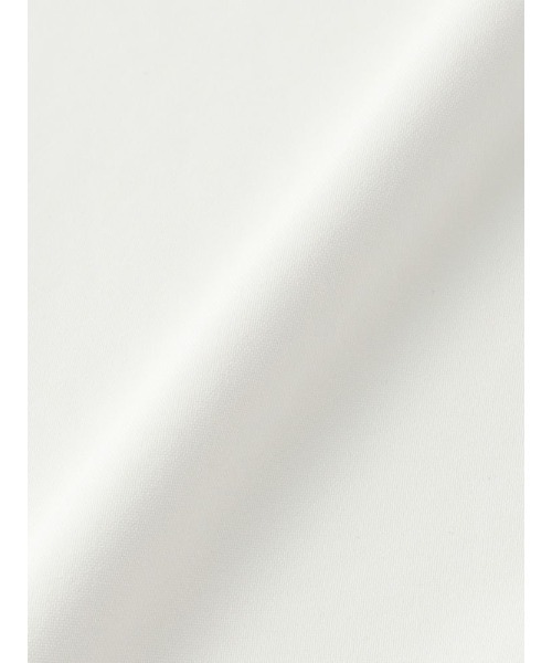 Perfect Suit FActory（パーフェクトスーツファクトリー）の「【UVカット/防しわ】パウダーストレッチ　7分袖配色ブラウス　ホワイト/グレー系/L.グレー/ベージュ（シャツ/ブラウス・レディース・グレー/オフホワイト/ベージュ/ライトグレー・M/L/S）」の19枚目の写真