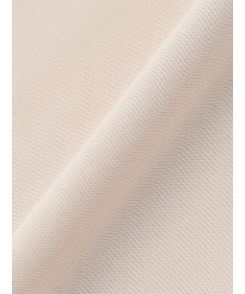 Perfect Suit FActory（パーフェクトスーツファクトリー）の「【UVカット/防しわ】パウダーストレッチ　7分袖配色ブラウス　ホワイト/グレー系/L.グレー/ベージュ（シャツ/ブラウス・レディース・グレー/オフホワイト/ベージュ/ライトグレー・M/L/S）」の9枚目の写真
