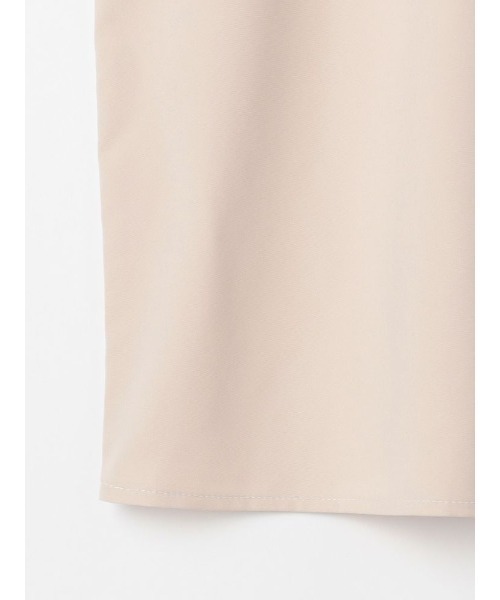 Perfect Suit FActory（パーフェクトスーツファクトリー）の「【UVカット/防しわ】パウダーストレッチ　7分袖配色ブラウス　ホワイト/グレー系/L.グレー/ベージュ（シャツ/ブラウス・レディース・グレー/オフホワイト/ベージュ/ライトグレー・M/L/S）」の5枚目の写真