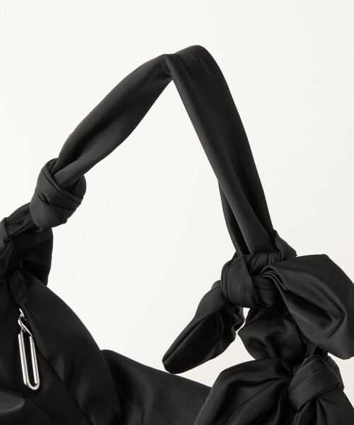 EMMEL REFINES（エメルリファインズ）の「＜EMMEL REFINES＞EM Wリボン ショルダーバッグ（ショルダーバッグ・レディース・ブラウン/ライトブルー/ブラック/ライム・FREE）」の17枚目の写真