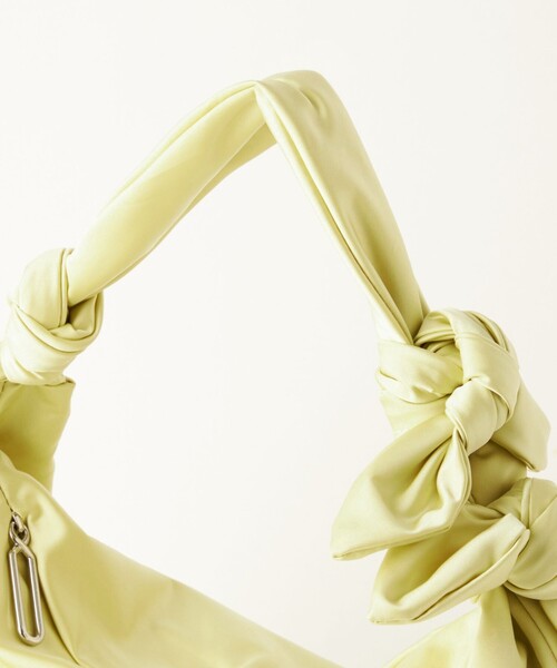 EMMEL REFINES（エメルリファインズ）の「＜EMMEL REFINES＞EM Wリボン ショルダーバッグ（ショルダーバッグ・レディース・ブラウン/ライトブルー/ブラック/ライム・FREE）」の20枚目の写真