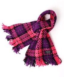 【John Branigan/ジョン・ブラニガン】別注ニットクロスマフラー 24