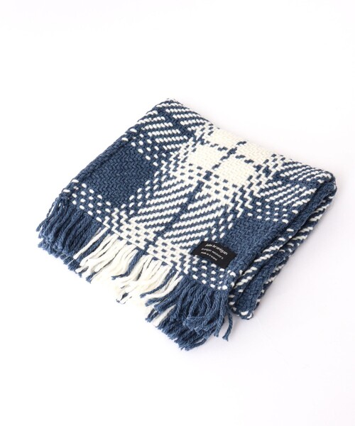 John branigan（ジョンブラニガン）の「【John Branigan/ジョン・ブラニガン】別注ニットクロスマフラー 24（マフラー・メンズ・グレー系その他/ブラウン系その他/ベージュ系その他/ブルー系その他/パープル系その他/レッド系その他/ホワイト系その他2/ホワイト系その他4/ブルー系その他3/ブルー系その他6・FREE）」の11枚目の写真