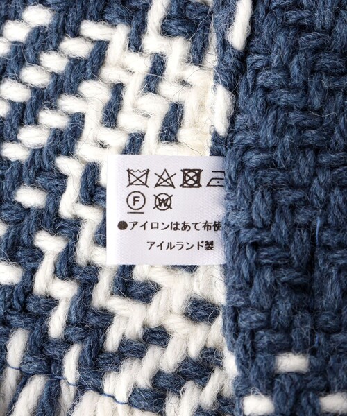 John branigan（ジョンブラニガン）の「【John Branigan/ジョン・ブラニガン】別注ニットクロスマフラー 24（マフラー・メンズ・グレー系その他/ブラウン系その他/ベージュ系その他/ブルー系その他/パープル系その他/レッド系その他/ホワイト系その他2/ホワイト系その他4/ブルー系その他3/ブルー系その他6・FREE）」の16枚目の写真