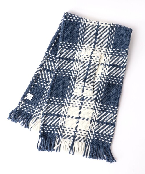 John branigan（ジョンブラニガン）の「【John Branigan/ジョン・ブラニガン】別注ニットクロスマフラー 24（マフラー・メンズ・グレー系その他/ブラウン系その他/ベージュ系その他/ブルー系その他/パープル系その他/レッド系その他/ホワイト系その他2/ホワイト系その他4/ブルー系その他3/ブルー系その他6・FREE）」の17枚目の写真