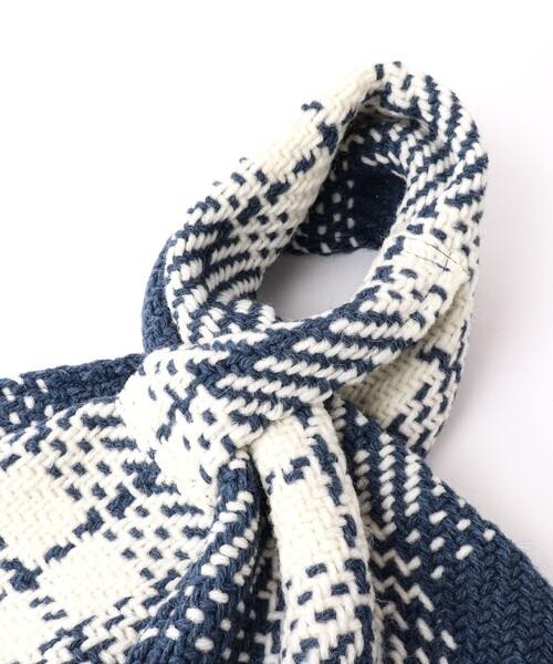 John branigan（ジョンブラニガン）の「【John Branigan/ジョン・ブラニガン】別注ニットクロスマフラー 24（マフラー・メンズ・グレー系その他/ブラウン系その他/ベージュ系その他/ブルー系その他/パープル系その他/レッド系その他/ホワイト系その他2/ホワイト系その他4/ブルー系その他3/ブルー系その他6・FREE）」の19枚目の写真