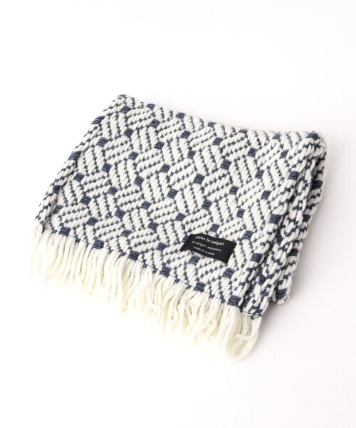 John branigan（ジョンブラニガン）の「【John Branigan/ジョン・ブラニガン】別注ニットクロスマフラー 24（マフラー・メンズ・グレー系その他/ブラウン系その他/ベージュ系その他/ブルー系その他/パープル系その他/レッド系その他/ホワイト系その他2/ホワイト系その他4/ブルー系その他3/ブルー系その他6・FREE）」の22枚目の写真