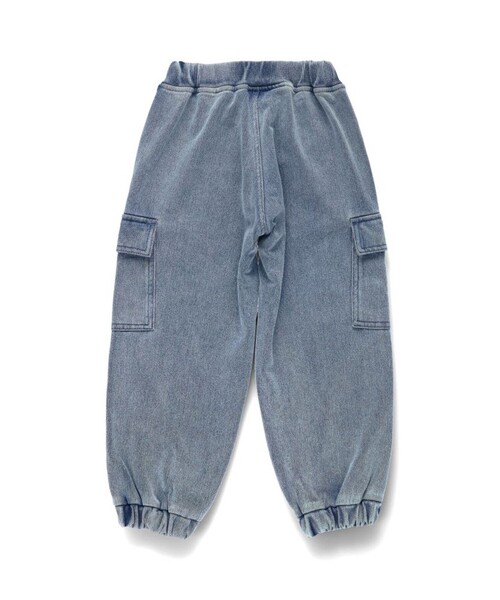 BRANSHES（ブランシェス）の「【あったか】裏起毛やわらかカーゴパンツ（カーゴパンツ・キッズ・ブルー/グレー・100/130/110/120/140/150/80/90）」の9枚目の写真