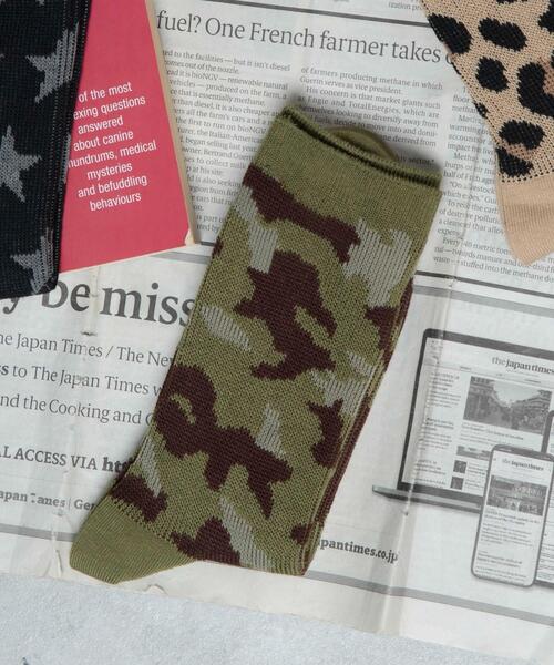 WEGO（ウィゴー）の「WEGO/ジャガードデザインソックス（ソックス/靴下・メンズ・その他1/その他2/その他3・25-27CM）」の2枚目の写真