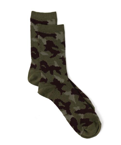 WEGO（ウィゴー）の「WEGO/ジャガードデザインソックス（ソックス/靴下・メンズ・その他1/その他2/その他3・25-27CM）」の6枚目の写真