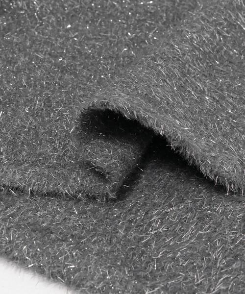 ITEMS URBANRESEARCH（アイテムズ アーバンリサーチ）の「ラメシャギーニットスカート（スカート・レディース・グレー/ブラック・FREE）」の11枚目の写真