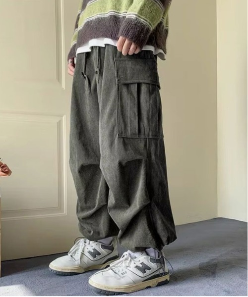 STYLE NUMBER(スタイルナンバー)の「【 STYLE NUMBER / スタイルナンバー 】 コーデュロイ カーゴパンツ(カーゴパンツ・メンズ・ブラウン/ブラック/カーキ・FREE)」の10枚目の写真