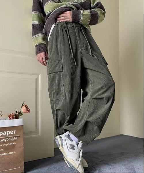 STYLE NUMBER(スタイルナンバー)の「【 STYLE NUMBER / スタイルナンバー 】 コーデュロイ カーゴパンツ(カーゴパンツ・メンズ・ブラウン/ブラック/カーキ・FREE)」の15枚目の写真