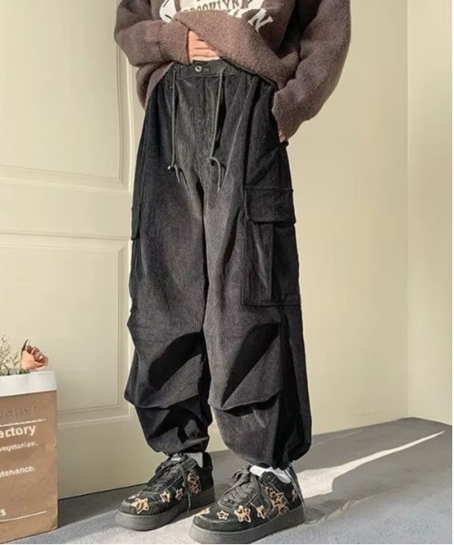 STYLE NUMBER(スタイルナンバー)の「【 STYLE NUMBER / スタイルナンバー 】 コーデュロイ カーゴパンツ(カーゴパンツ・メンズ・ブラウン/ブラック/カーキ・FREE)」の17枚目の写真