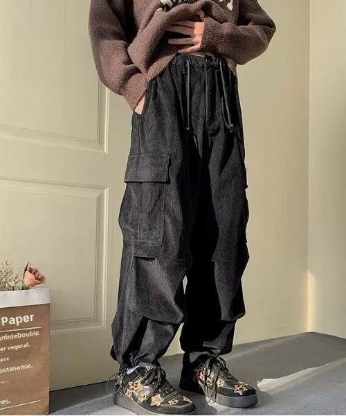 STYLE NUMBER(スタイルナンバー)の「【 STYLE NUMBER / スタイルナンバー 】 コーデュロイ カーゴパンツ(カーゴパンツ・メンズ・ブラウン/ブラック/カーキ・FREE)」の18枚目の写真