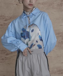 フロントリボンシャツボレロ