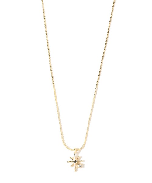 Ray BEAMS（レイビームス）の「スターライト ネックレス（ネックレス・レディース・ゴールド・ONE SIZE）」の2枚目の写真