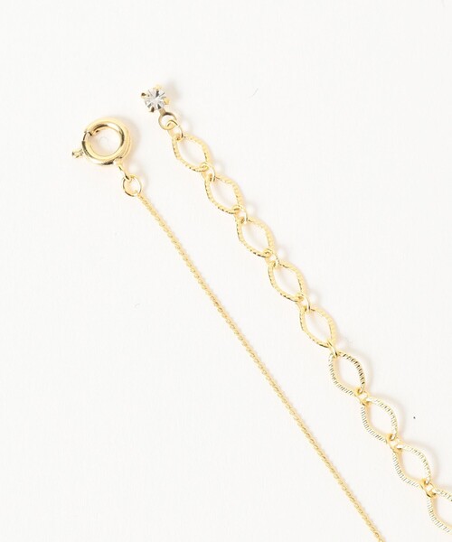 Ray BEAMS（レイビームス）の「スターライト ネックレス（ネックレス・レディース・ゴールド・ONE SIZE）」の4枚目の写真